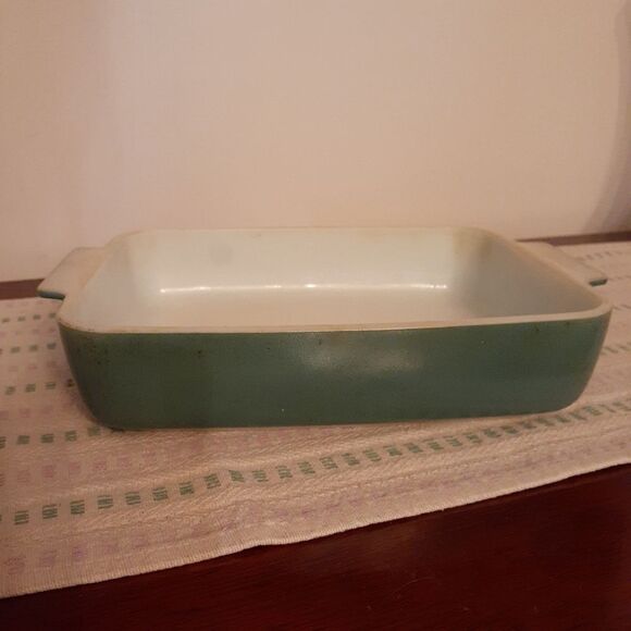 heinz promotional Pyrex vintage rectangular cooking serving dish pan mid century - Picture 3 of 7